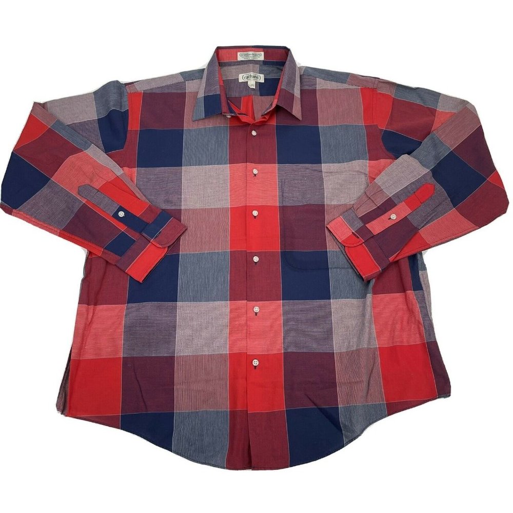 Cacharewl Mens Plaid Button Down Shirt
